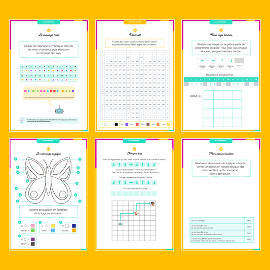 Le cahier d'activité COLORI - 6-8 ans