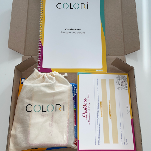 Formation en ligne à la fresque des écrans + Cartes de la fresque des écrans