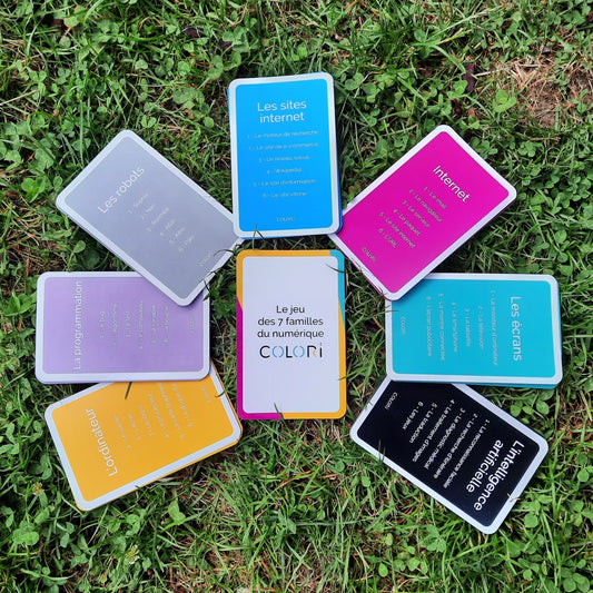 Le jeu des 7 familles du numérique