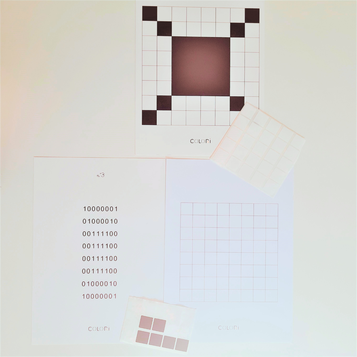 Activités binaires (8x8)