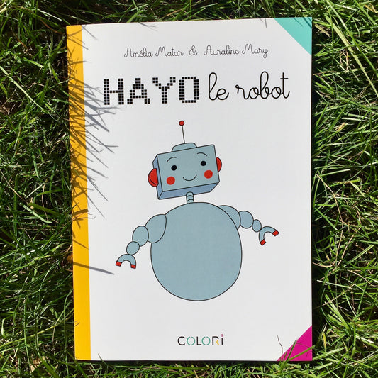 Hayo le Robot en livre