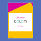 Le cahier d'activité COLORI - 3-6 ans