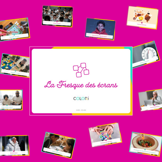 Jeu de cartes - La Fresque des écrans - Ados / Adultes